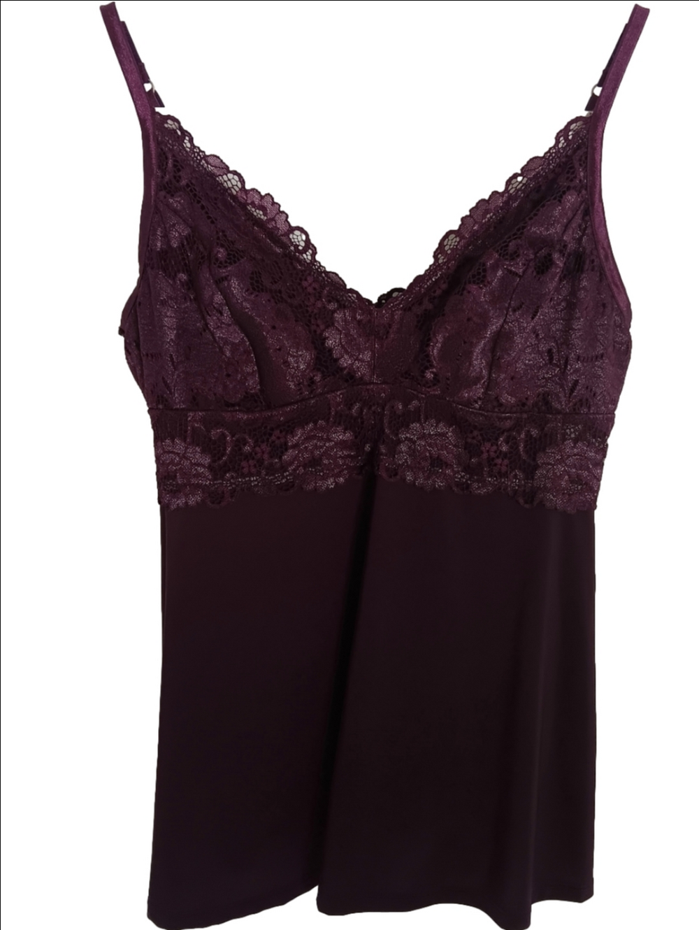 Soma Deep Wine Shimmer Soft Support Cami